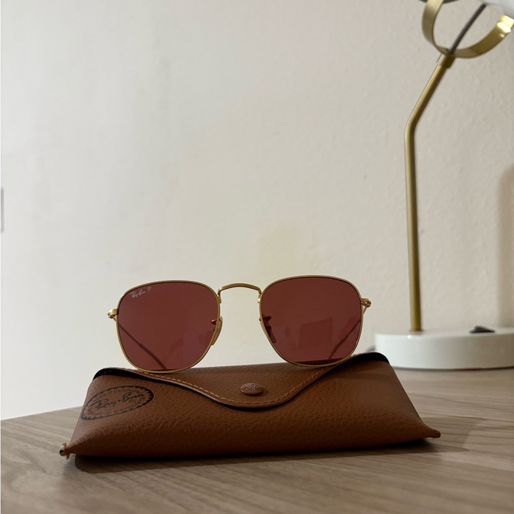 Ray-Ban Gold Sunglasses